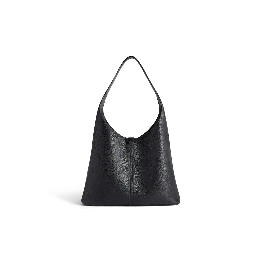 Womens Locker Medium North-south Hobo Bag in Black Balenciaga