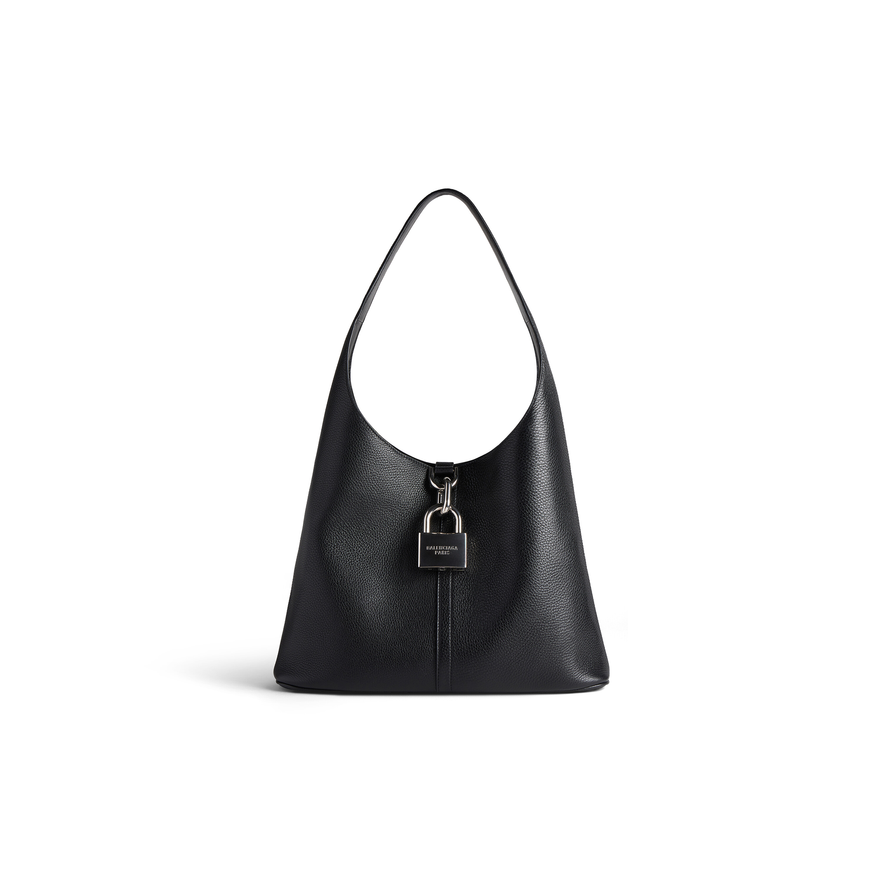 Womens Locker Medium North-south Hobo Bag in Black Balenciaga