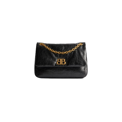 Womens Monaco Mini Bag in Black Balenciaga