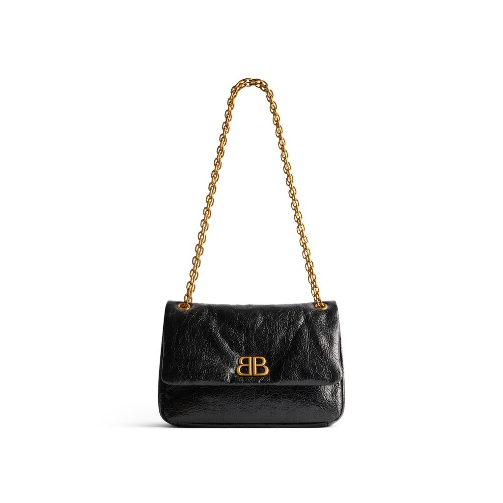 Womens Monaco Mini Bag in Black Balenciaga