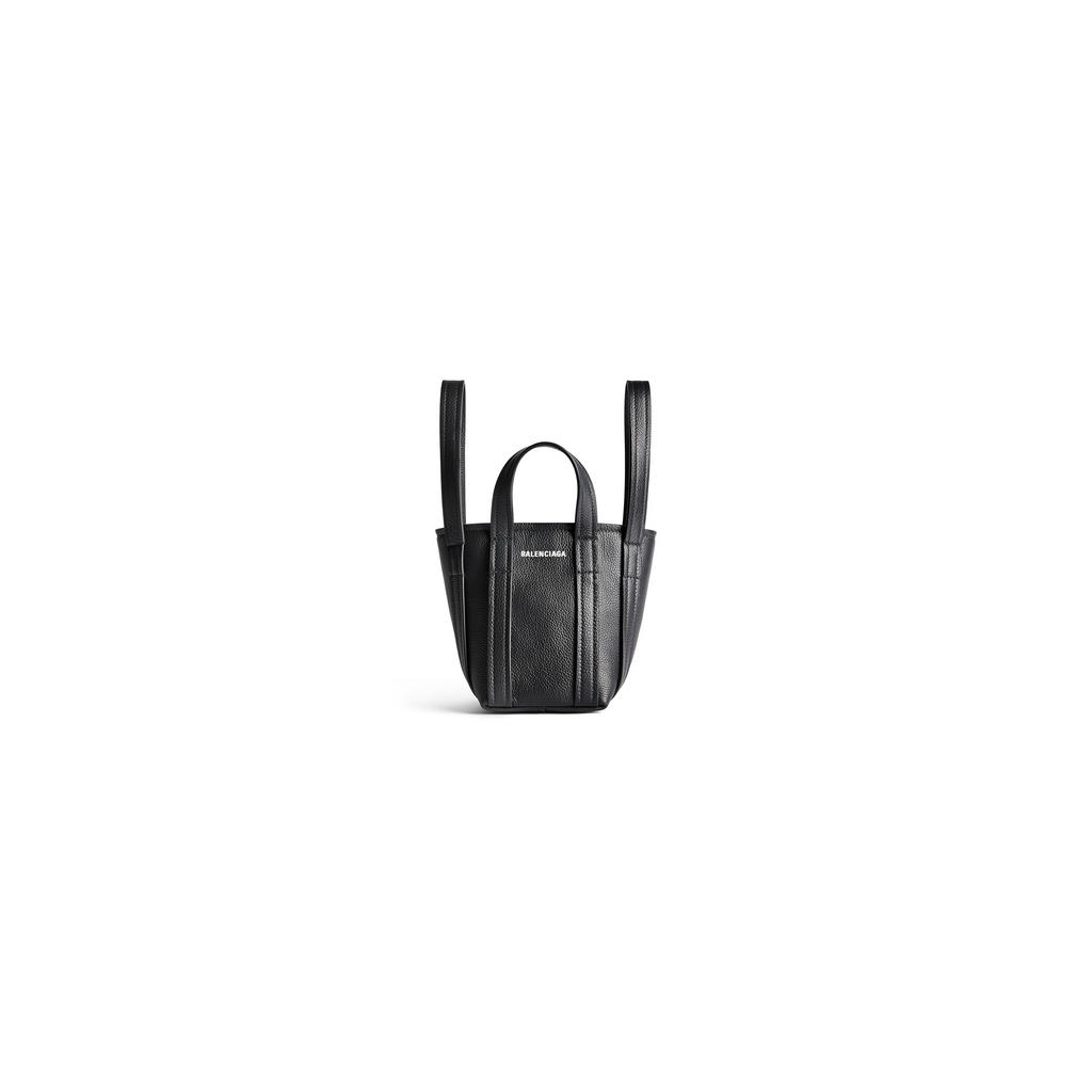 Everyday Mini Shoulder Tote Bag in Greige Balenciaga
