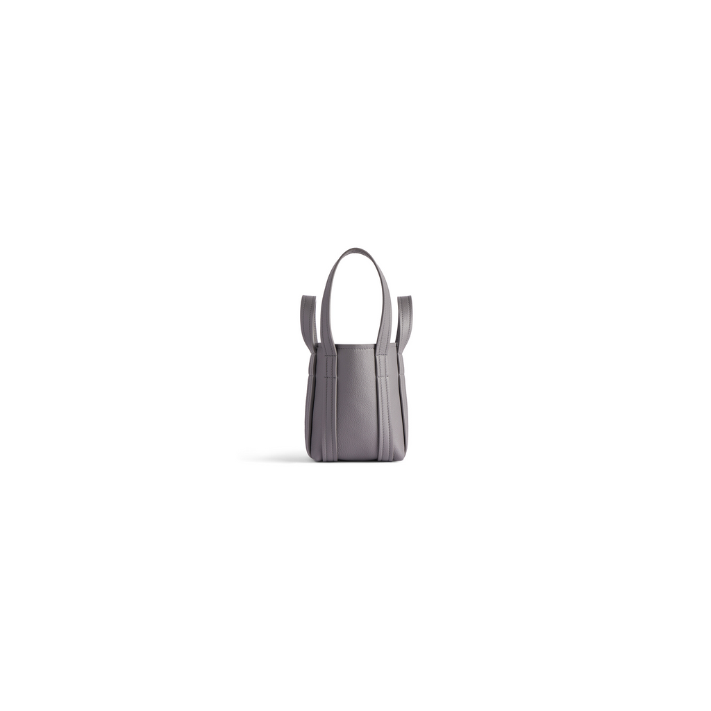 Everyday Mini Shoulder Tote Bag in Greige Balenciaga