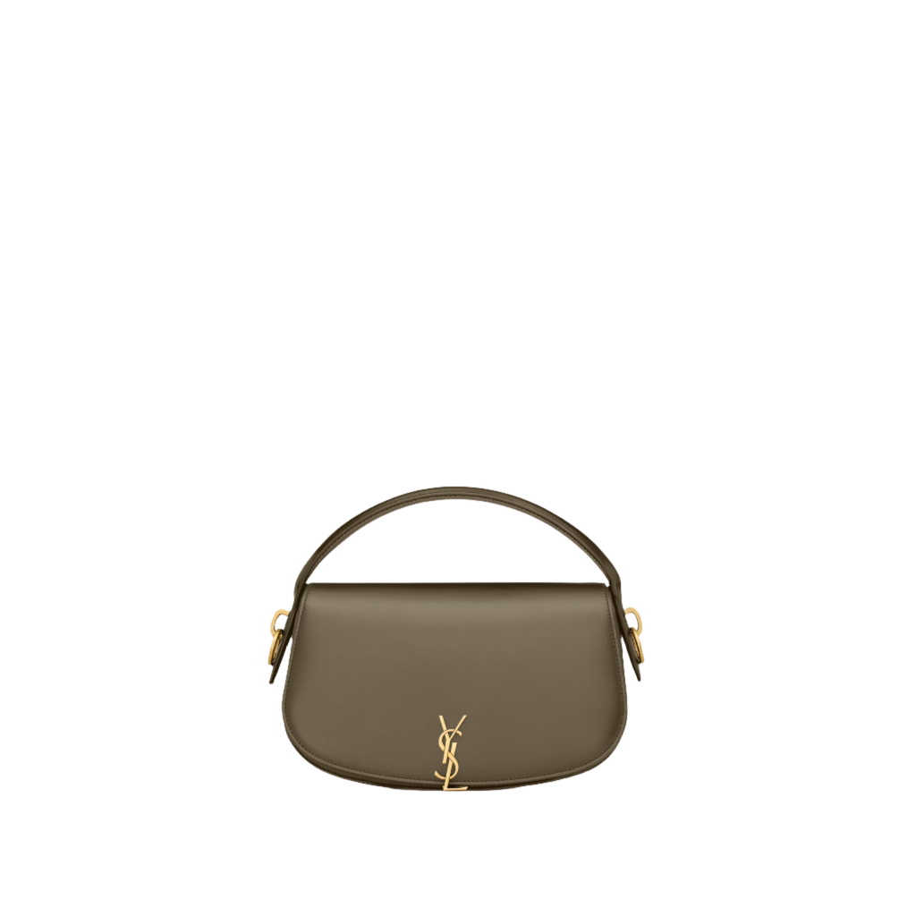 SAINT LAURENT YSL VOLTAIRE IN BOX SAINT LAURENT ARMY GREEN