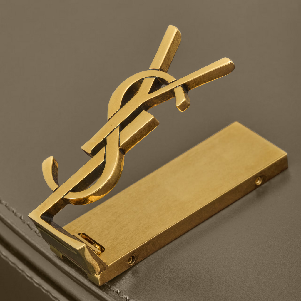 SAINT LAURENT YSL VOLTAIRE IN BOX SAINT LAURENT ARMY GREEN