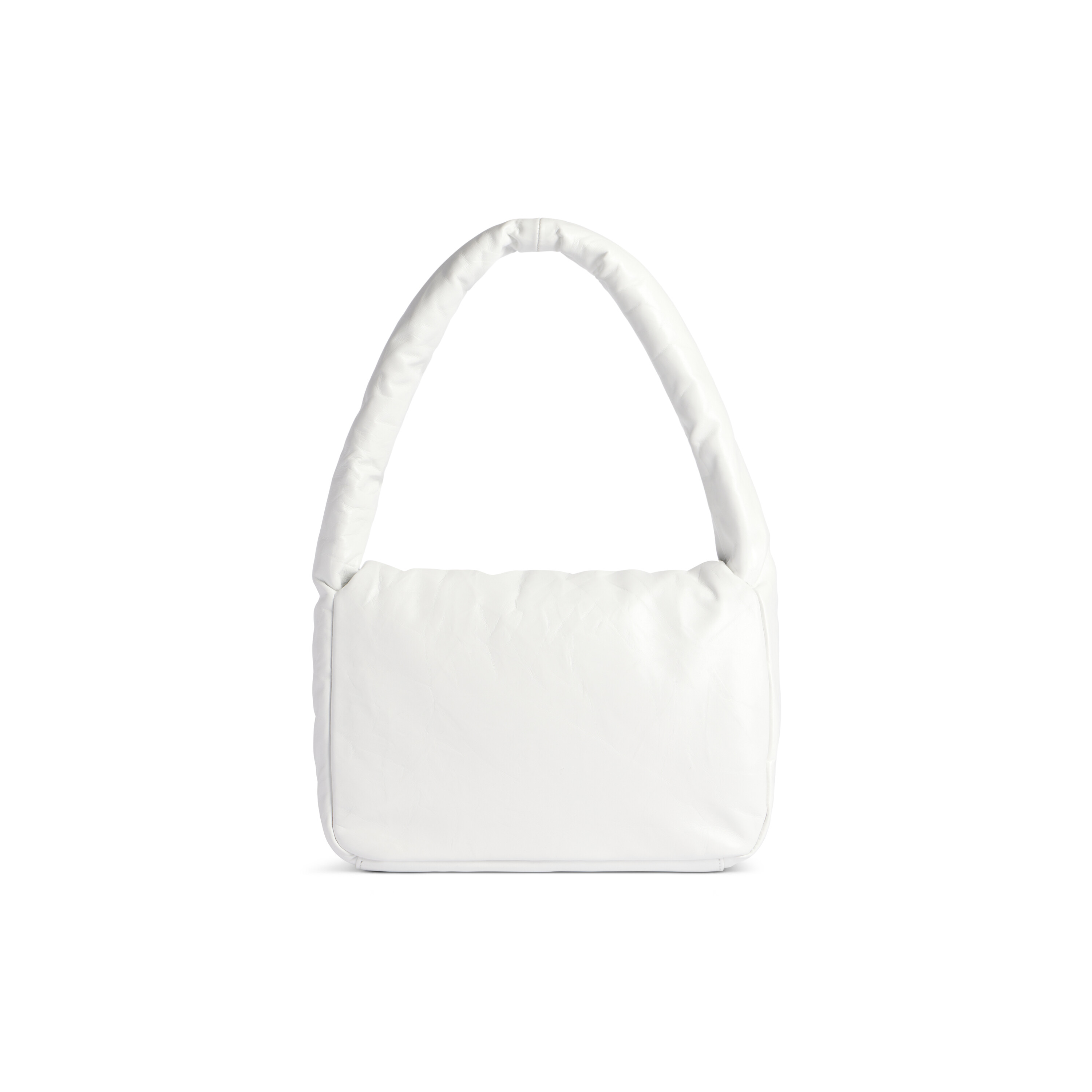 Monaco Small Sling Bag in White Balenciaga