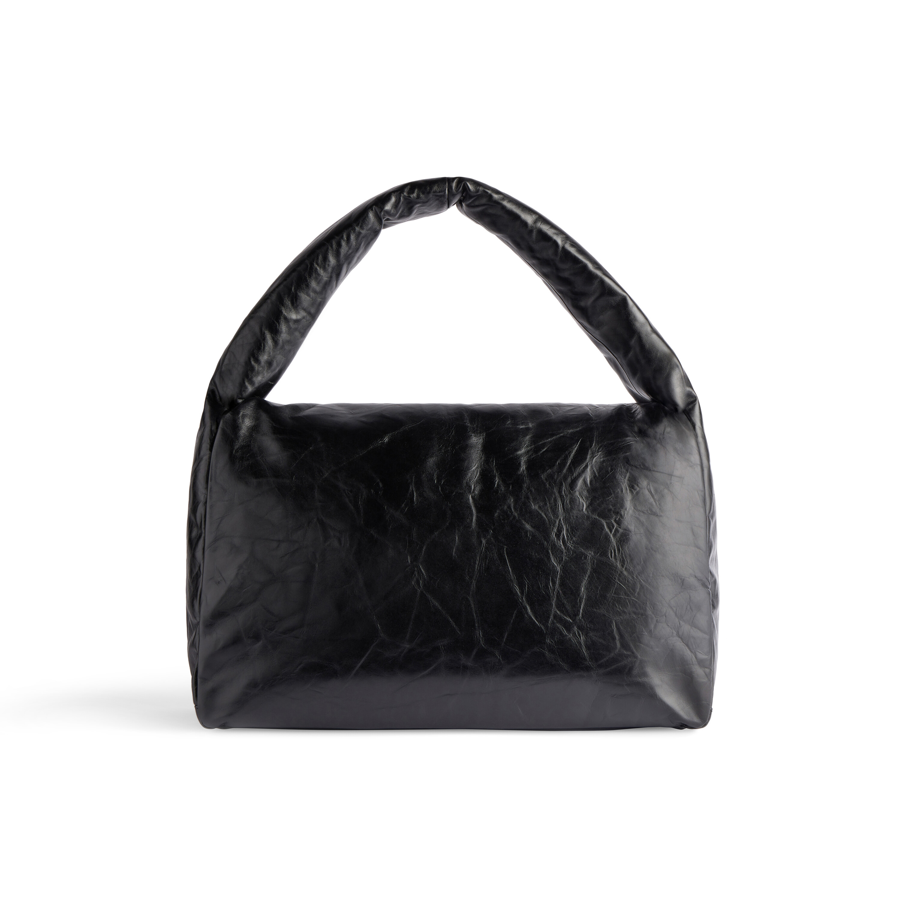 Womens Monaco Large Sling Bag in Black Balenciaga