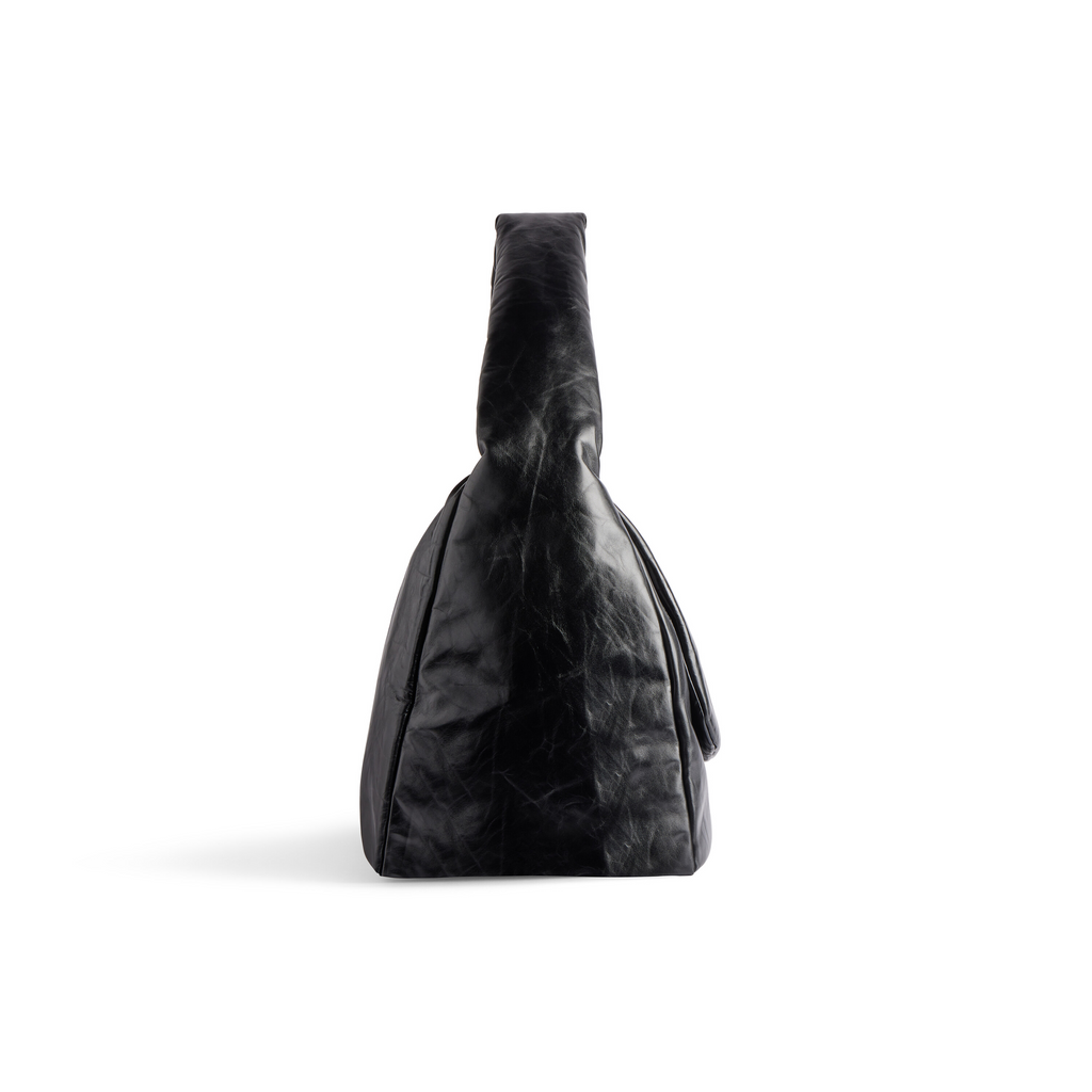 Womens Monaco Large Sling Bag in Black Balenciaga