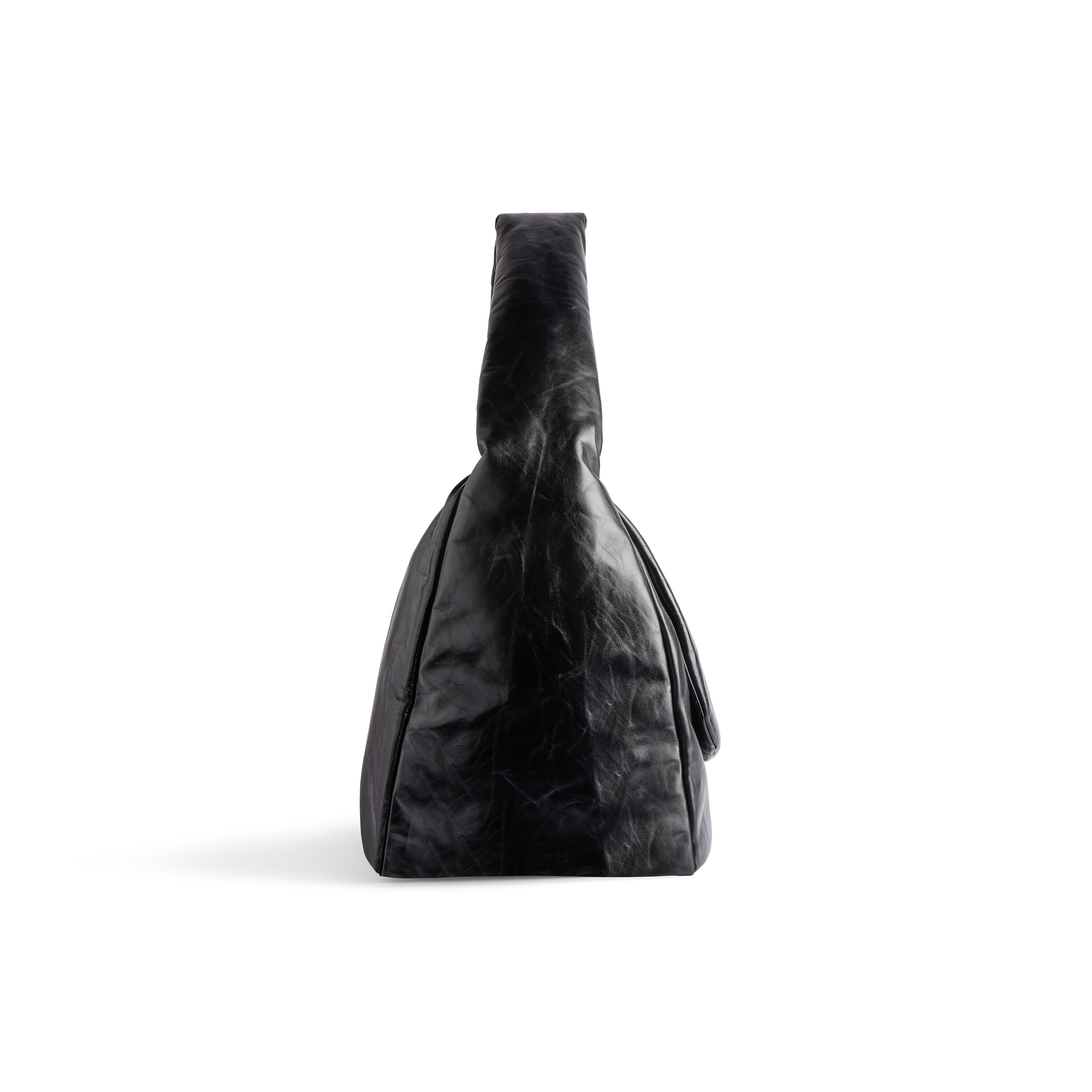 Womens Monaco Large Sling Bag in Black Balenciaga