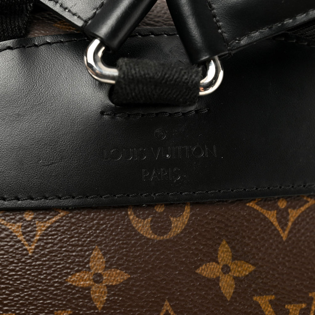 LOUIS VUITTON Monogram Macassar Josh Backpack