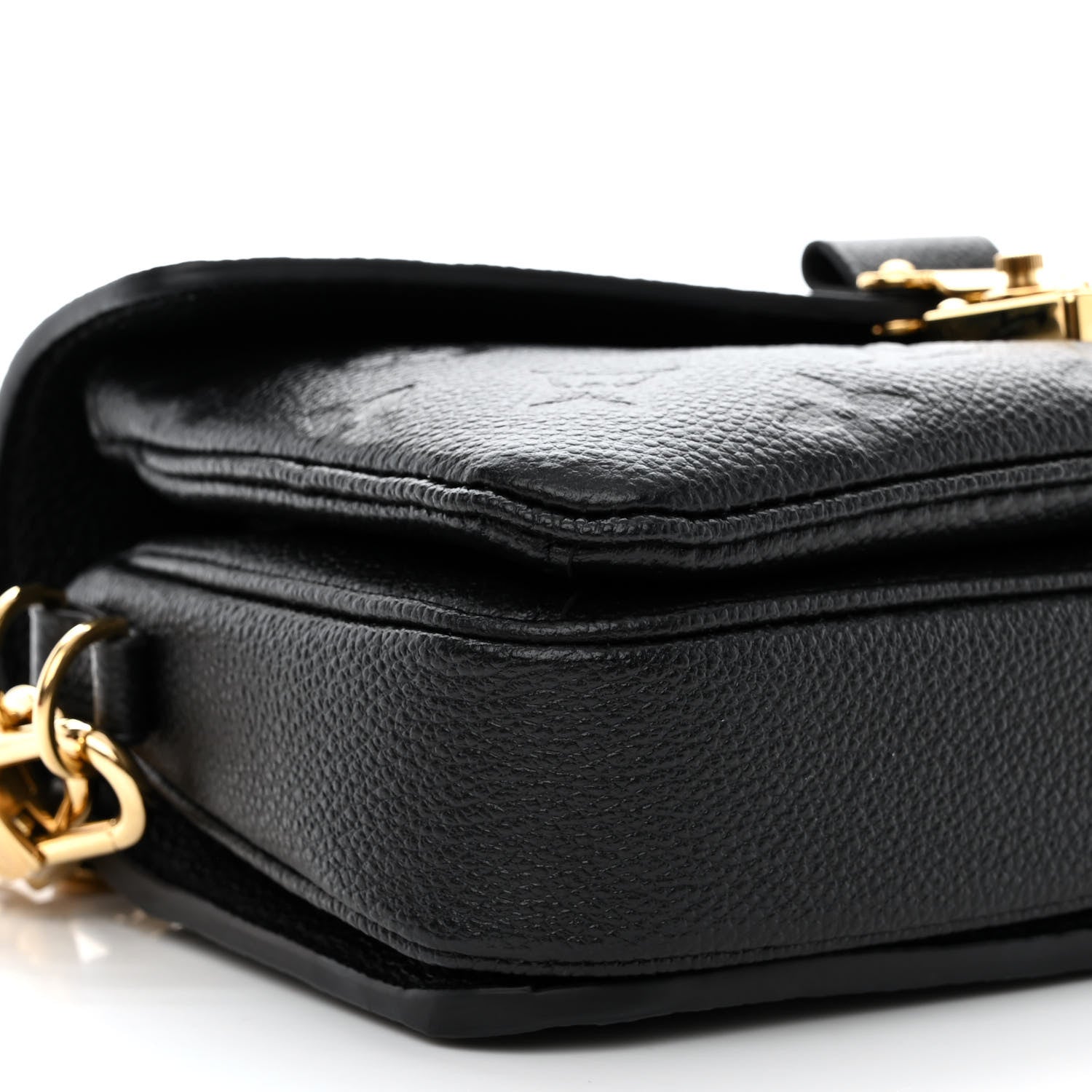 LOUIS VUITTON Empreinte Pochette Metis East West Black
