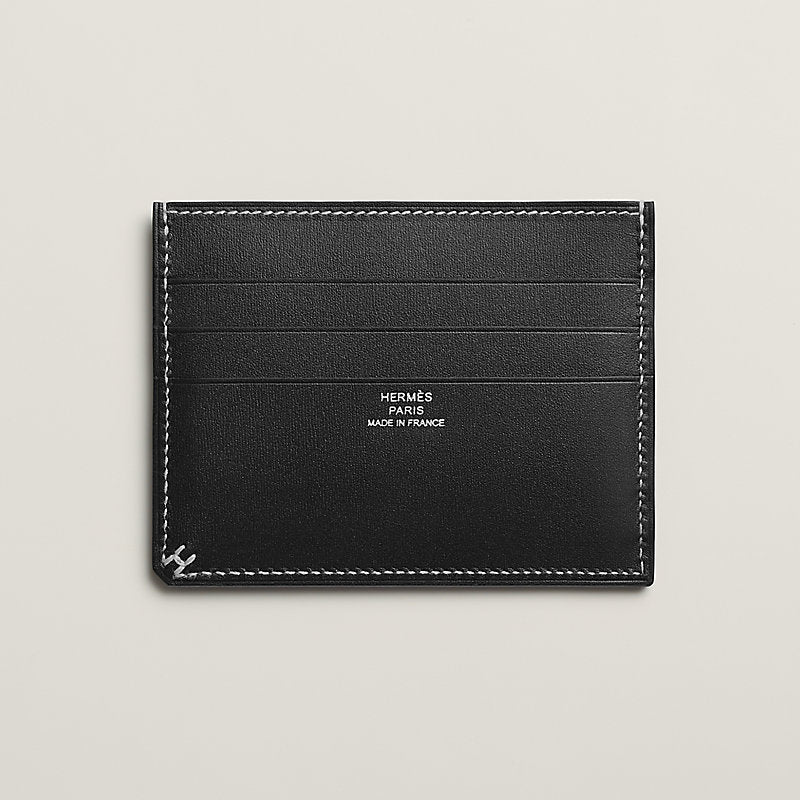 Hermes Sellier card holder Noir