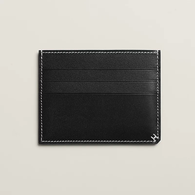 Hermes Sellier card holder Noir