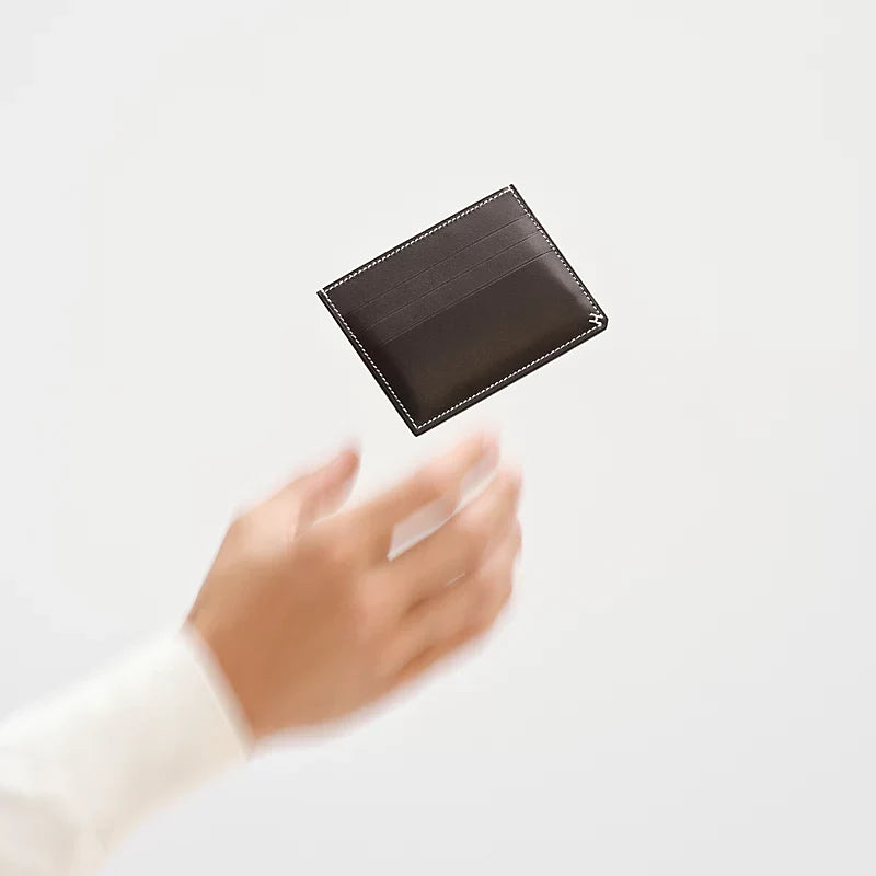 Hermes Sellier card holder Noir