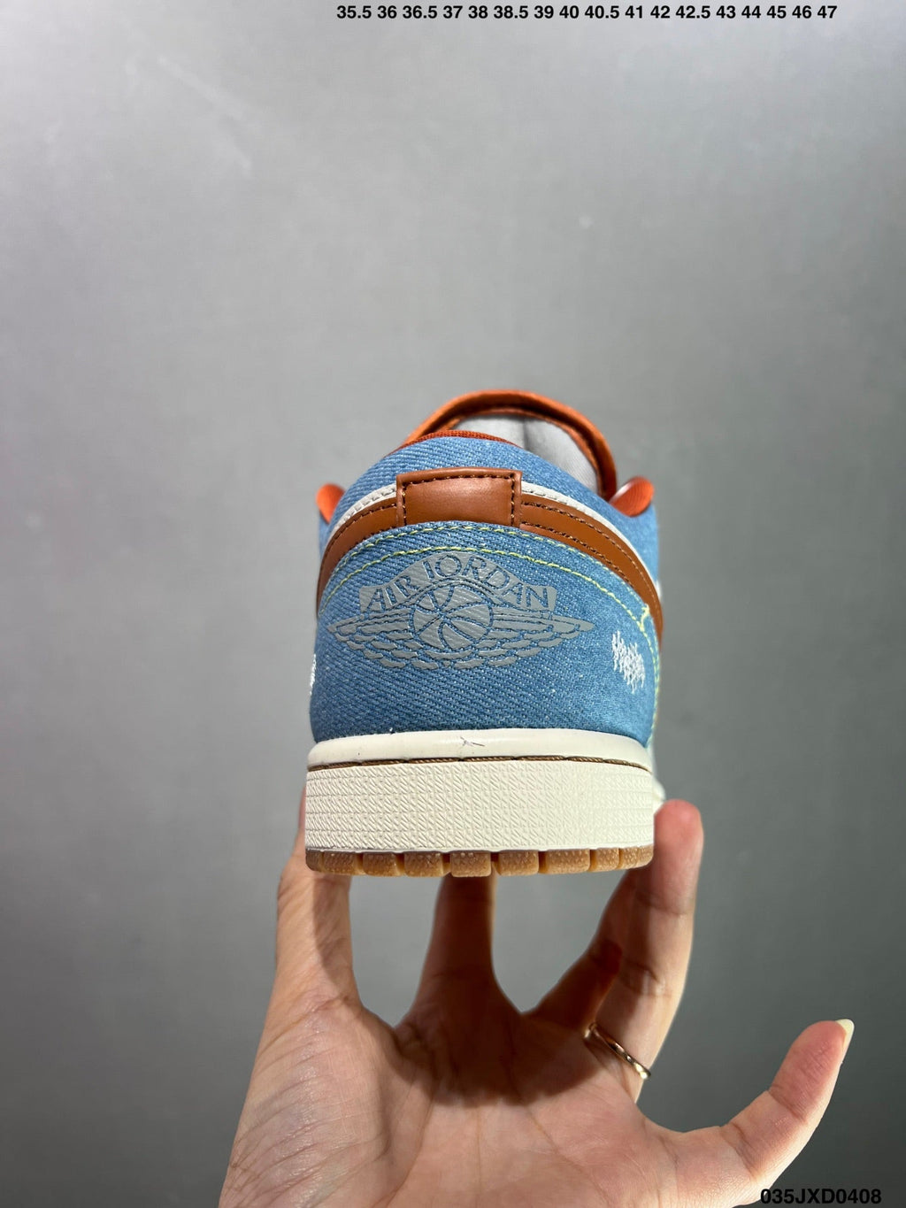 NIKE JORDAN 1 LOW PHANTOM DENIM (W)