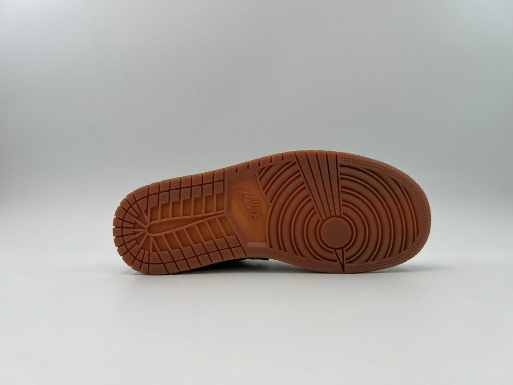 NIKE AIR JORDAN 1 LOW SE "PHANTOM/COCONUT MILK/AMBER BROWN/STAR BLUE" MEN'S SHOE