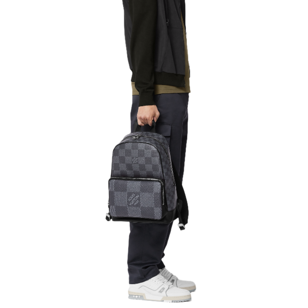 Louis Vuitton Campus Backpack black grey