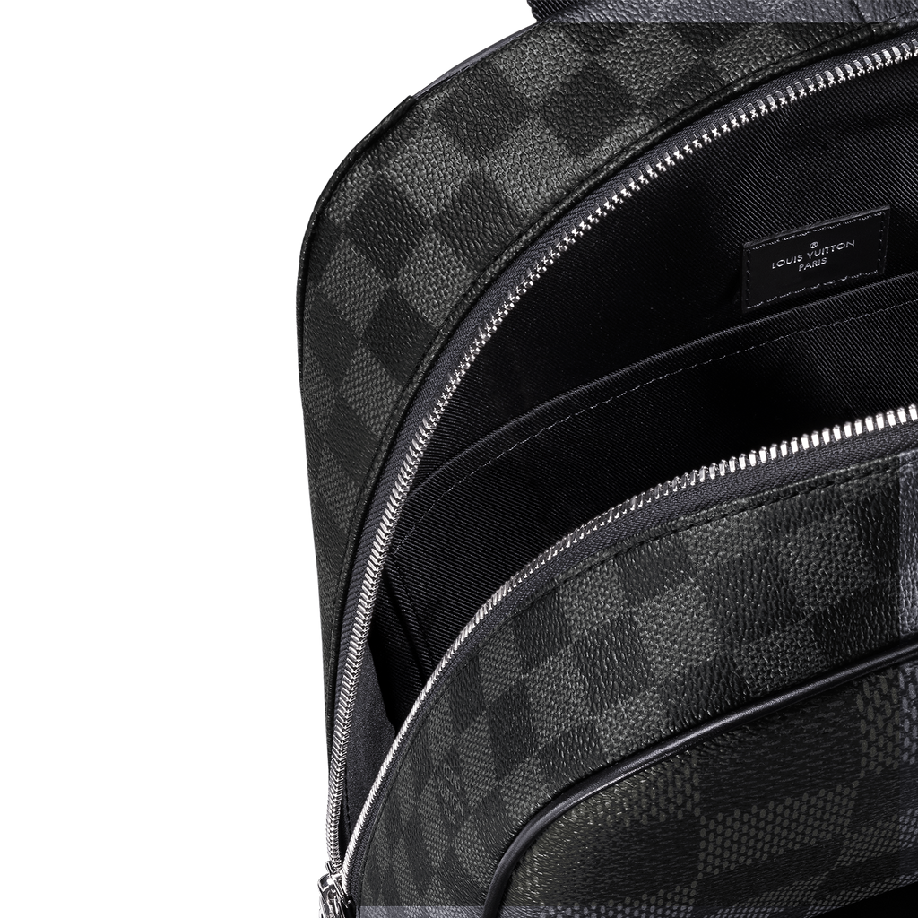Louis Vuitton Campus Backpack black grey