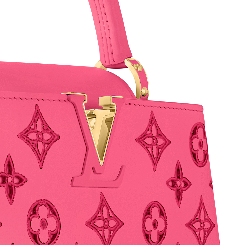 LOUIS VUITTON Capucines BB MNII PINKY