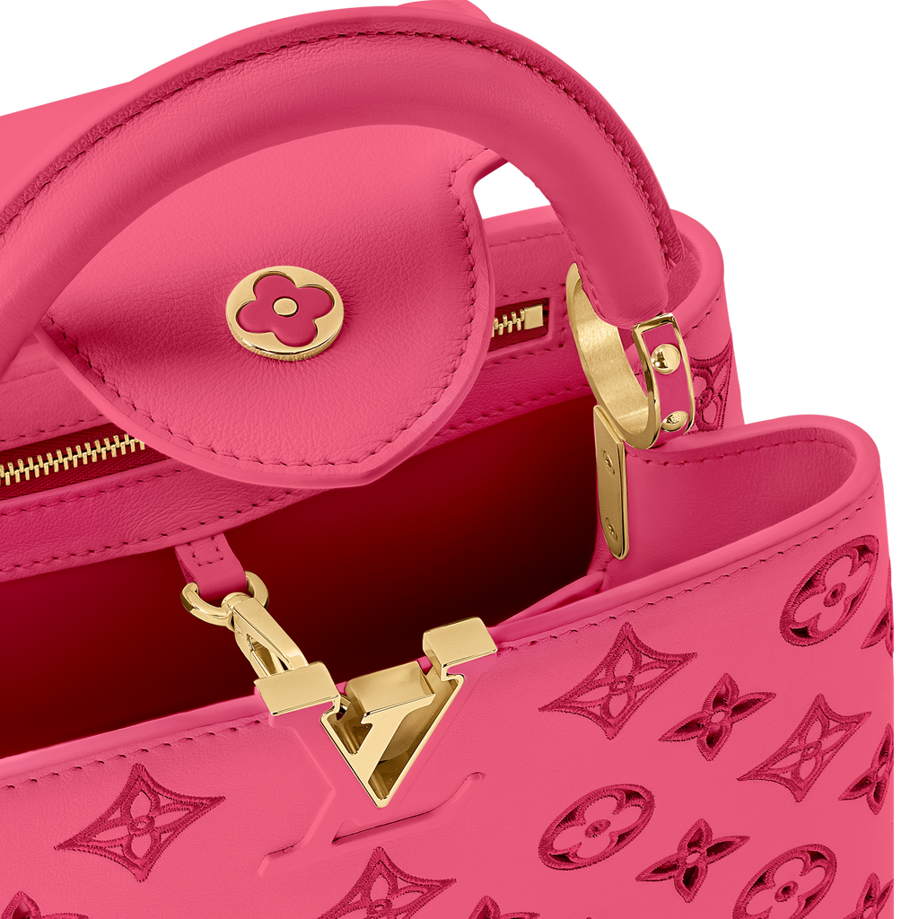 LOUIS VUITTON Capucines BB MNII PINKY