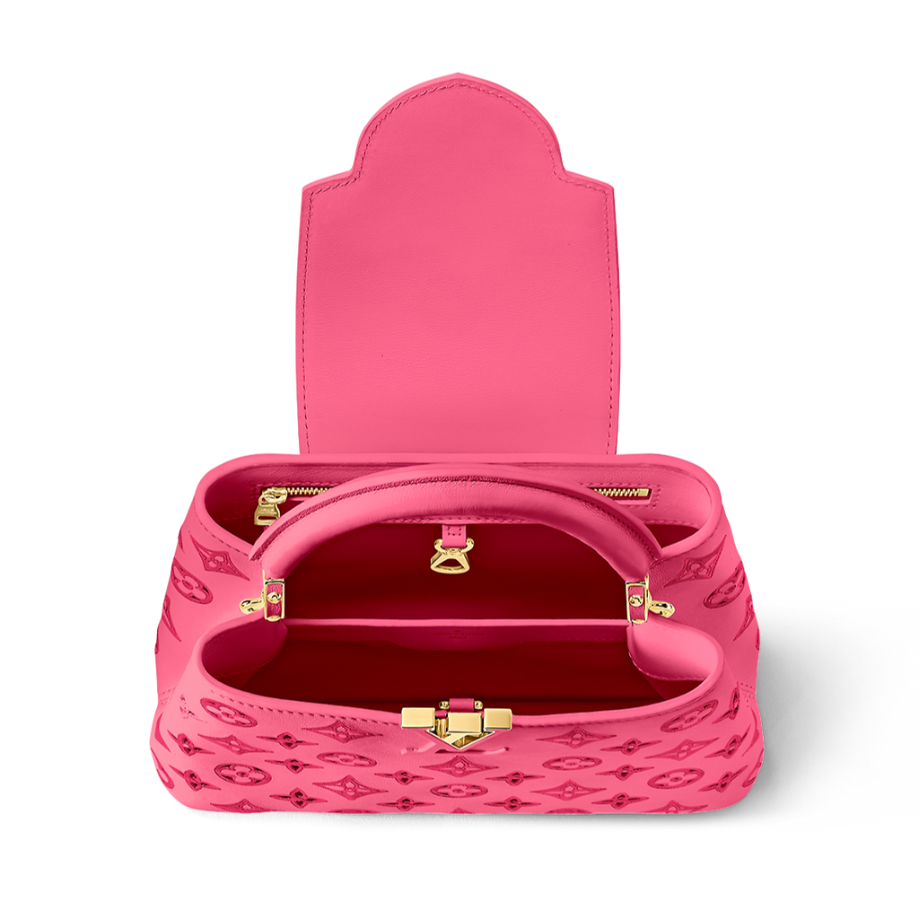 LOUIS VUITTON Capucines BB MNII PINKY