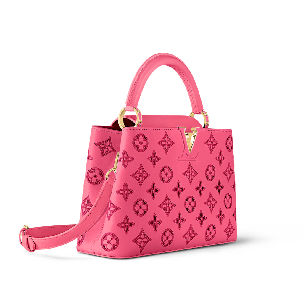 LOUIS VUITTON Capucines BB MNII PINKY