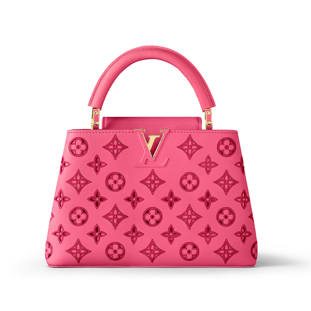 LOUIS VUITTON Capucines BB MNII PINKY