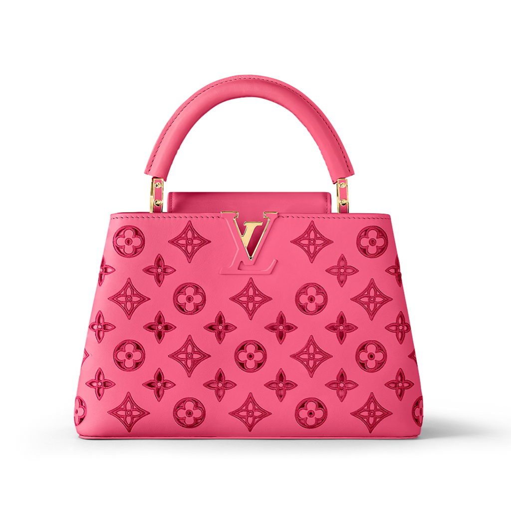 LOUIS VUITTON Capucines BB MNII PINKY
