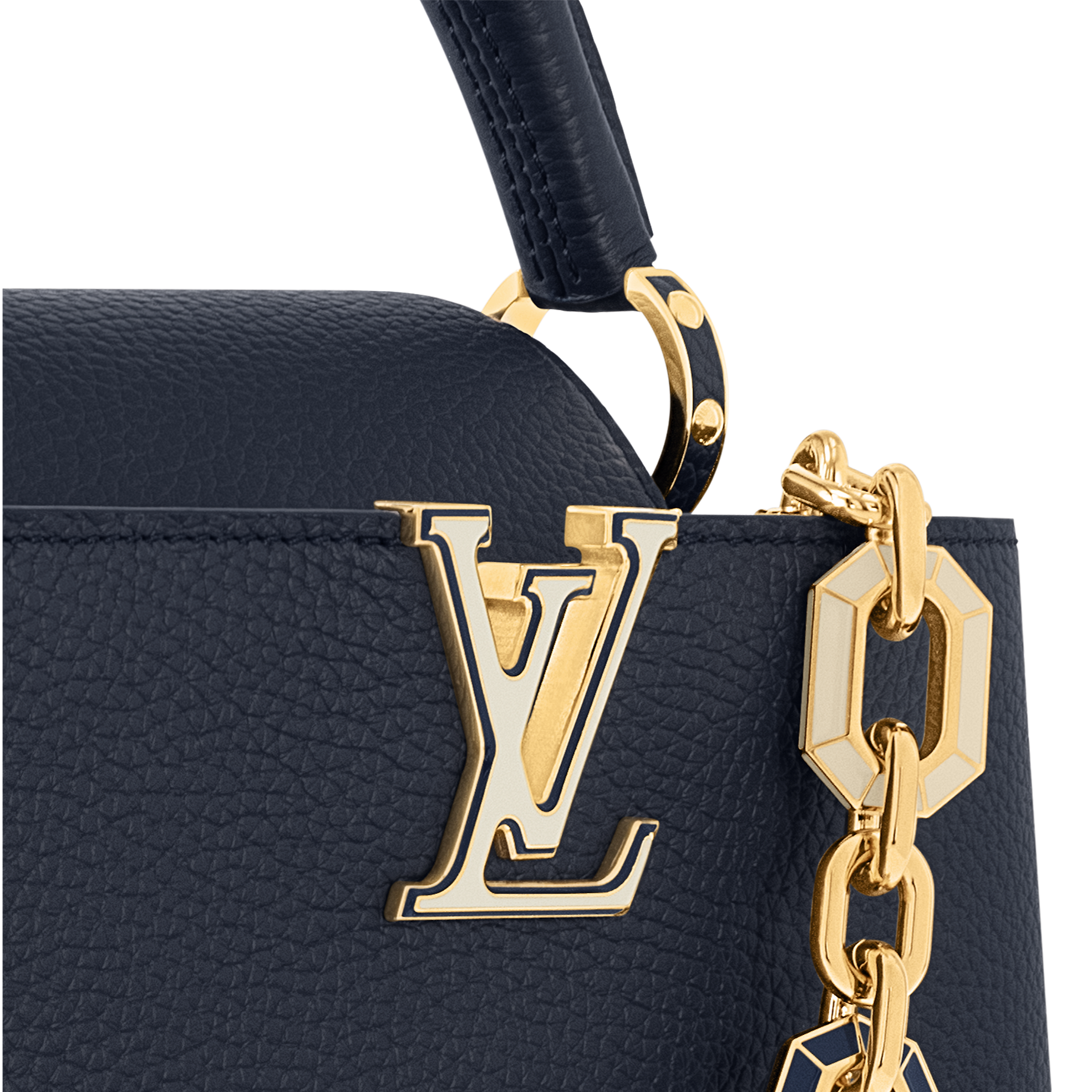 LOUIS VUITTON Capucines  NAVY