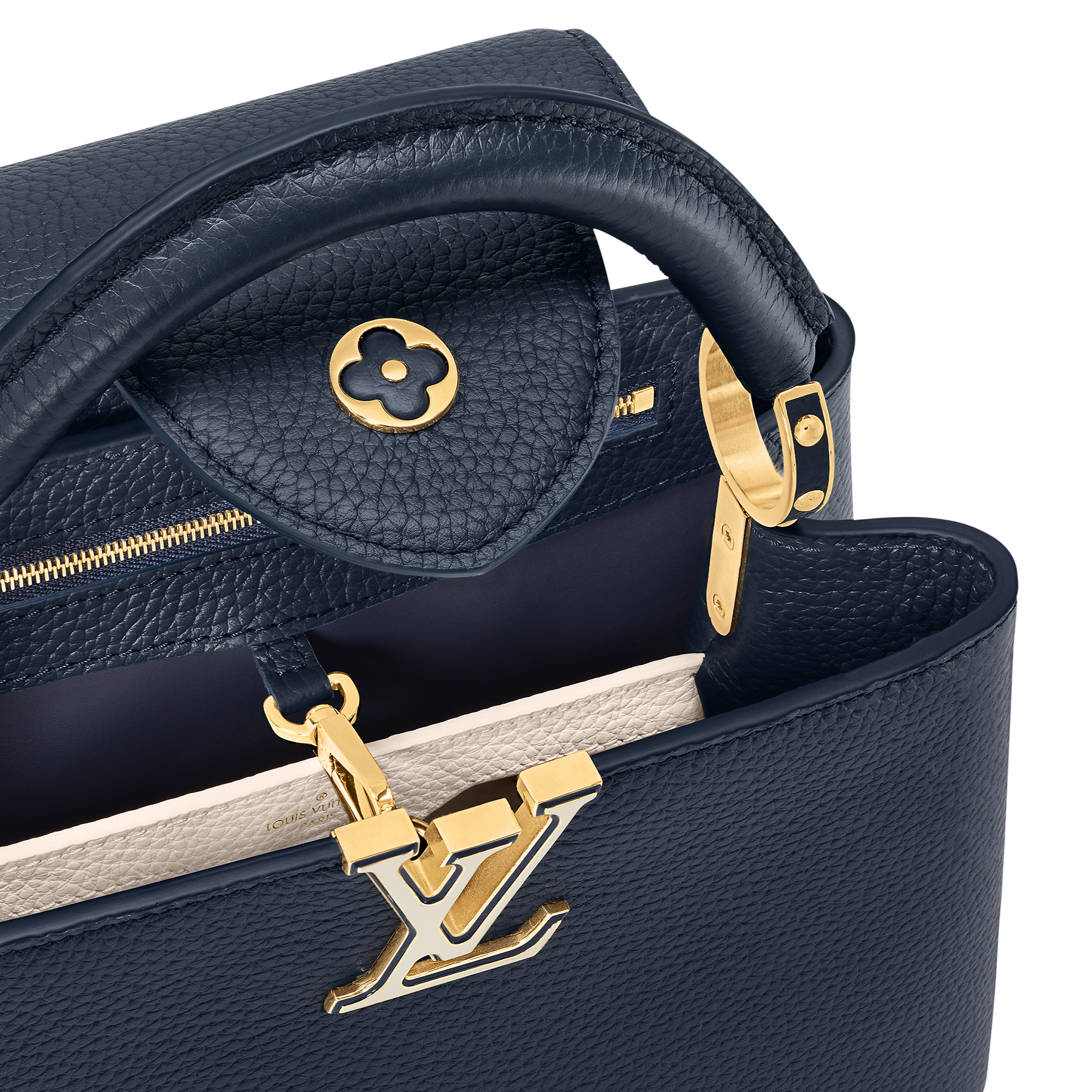LOUIS VUITTON Capucines  NAVY