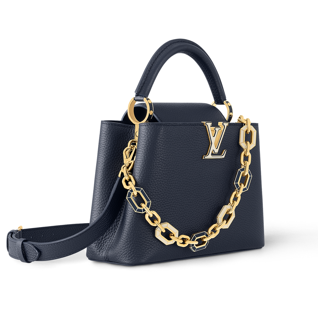 LOUIS VUITTON Capucines  NAVY