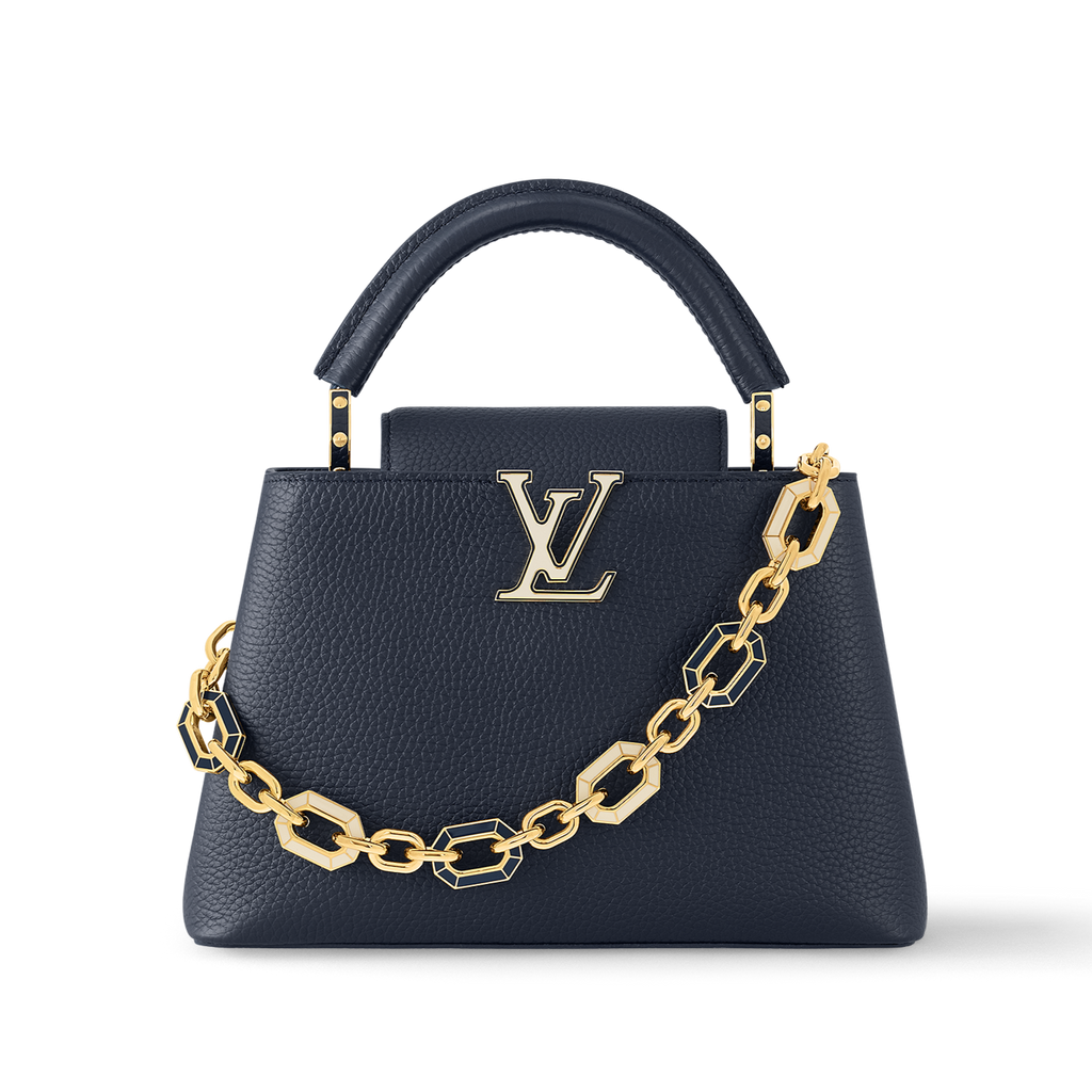 LOUIS VUITTON Capucines  NAVY