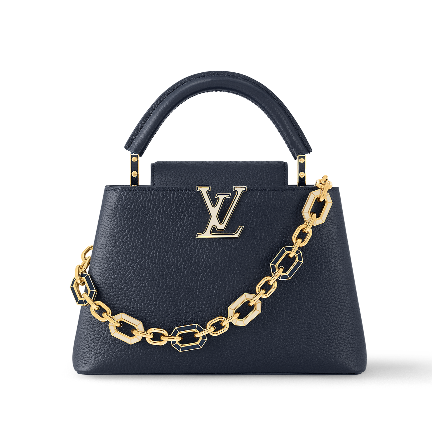 LOUIS VUITTON Capucines  NAVY