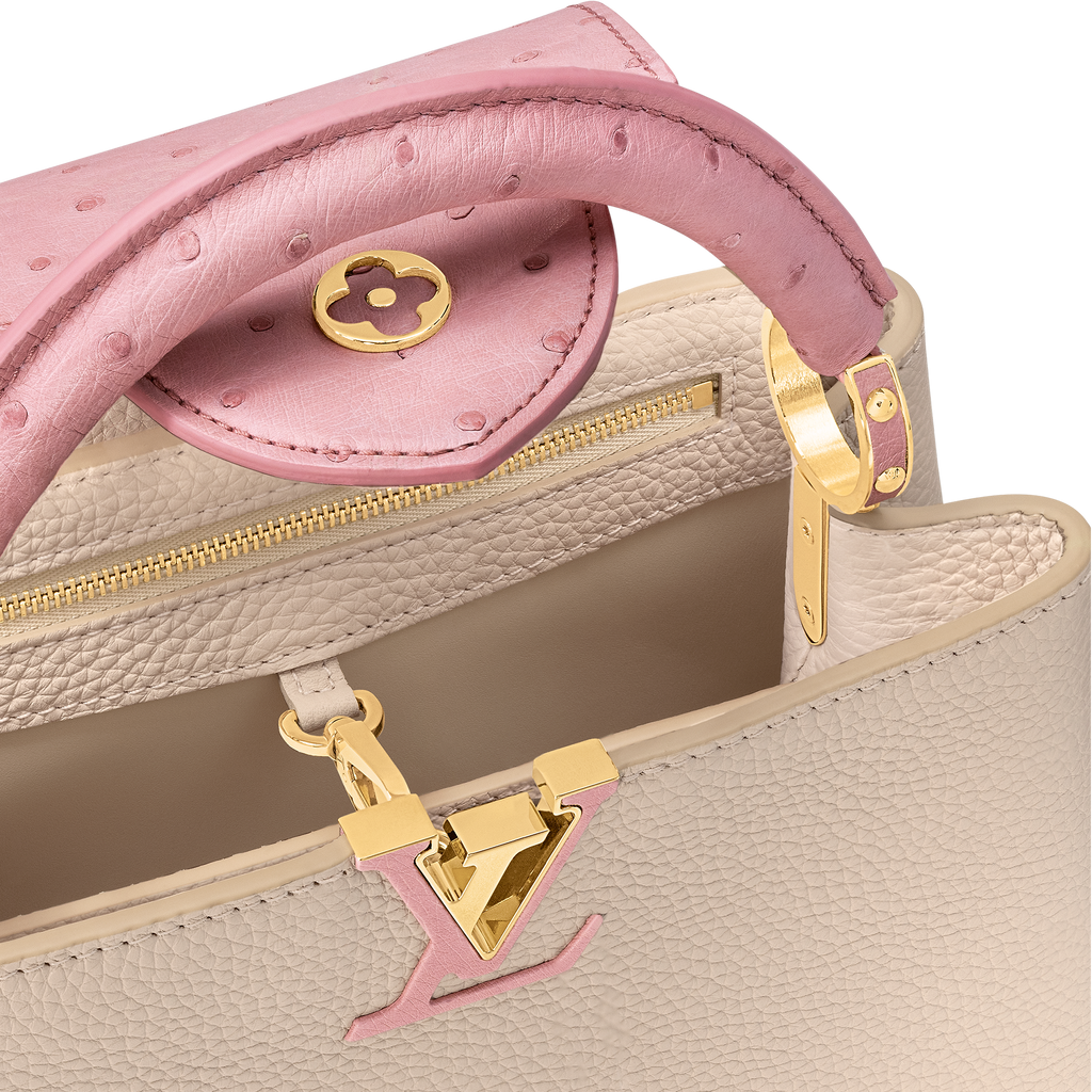 LOUIS VUITTON Capucines BB Pink