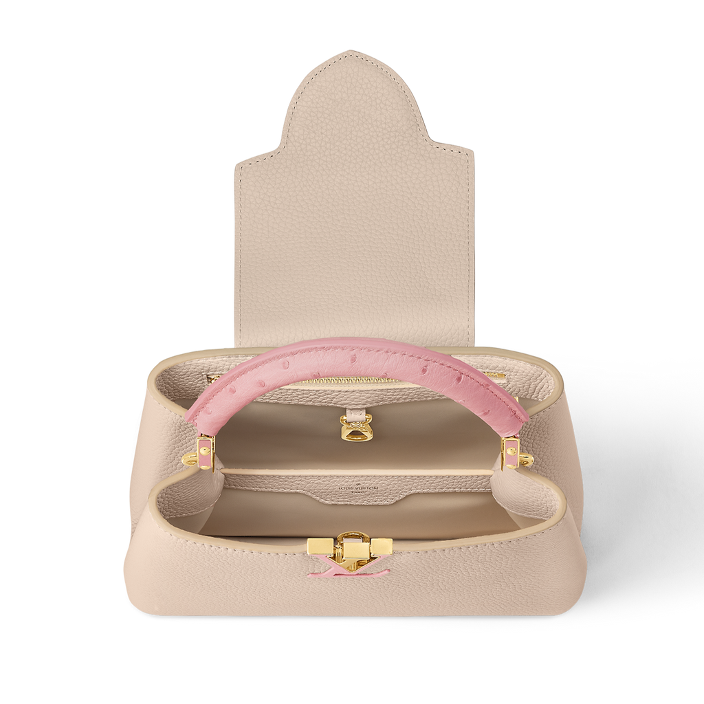 LOUIS VUITTON Capucines BB Pink