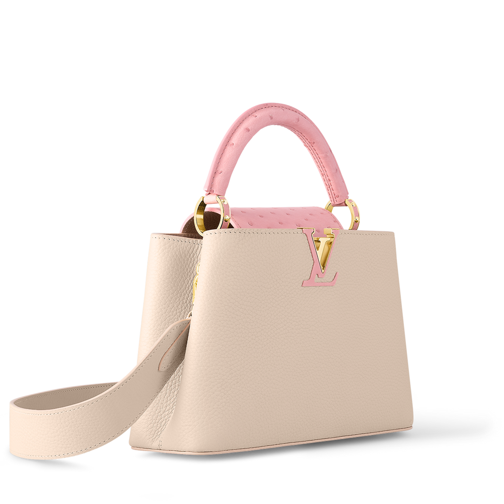 LOUIS VUITTON Capucines BB Pink