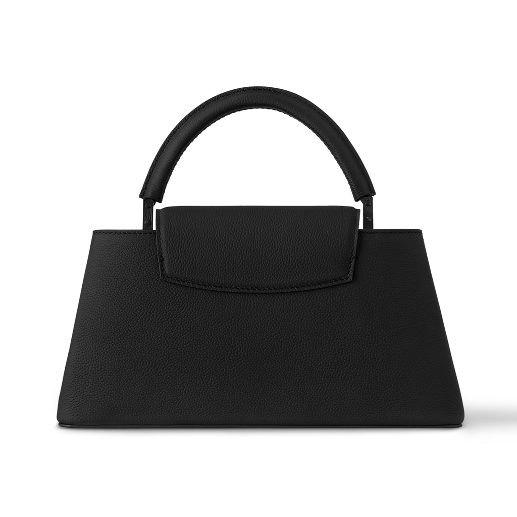LOUIS VUITTON Capucines EAST WEST Midnight Black