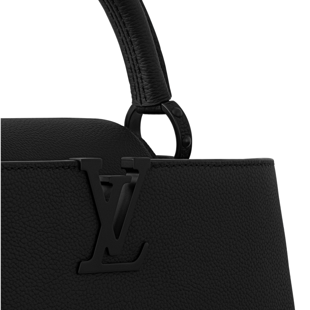 LOUIS VUITTON Capucines EAST WEST Midnight Black