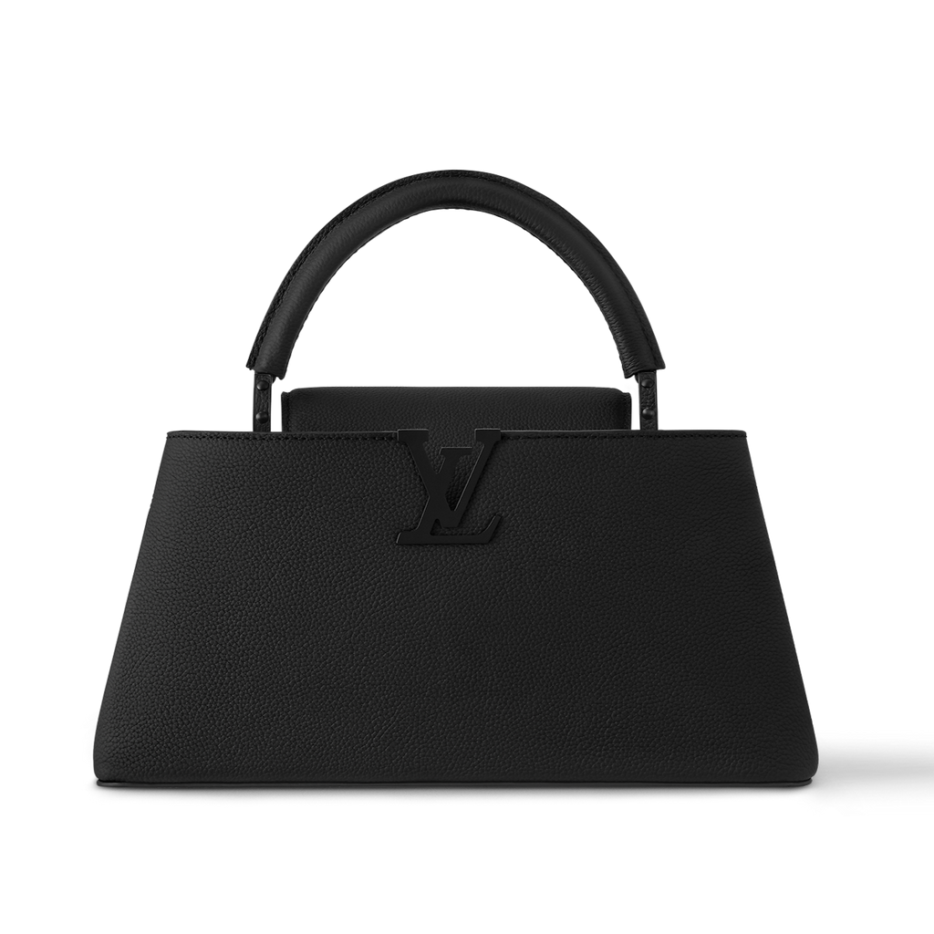 LOUIS VUITTON Capucines EAST WEST Midnight Black