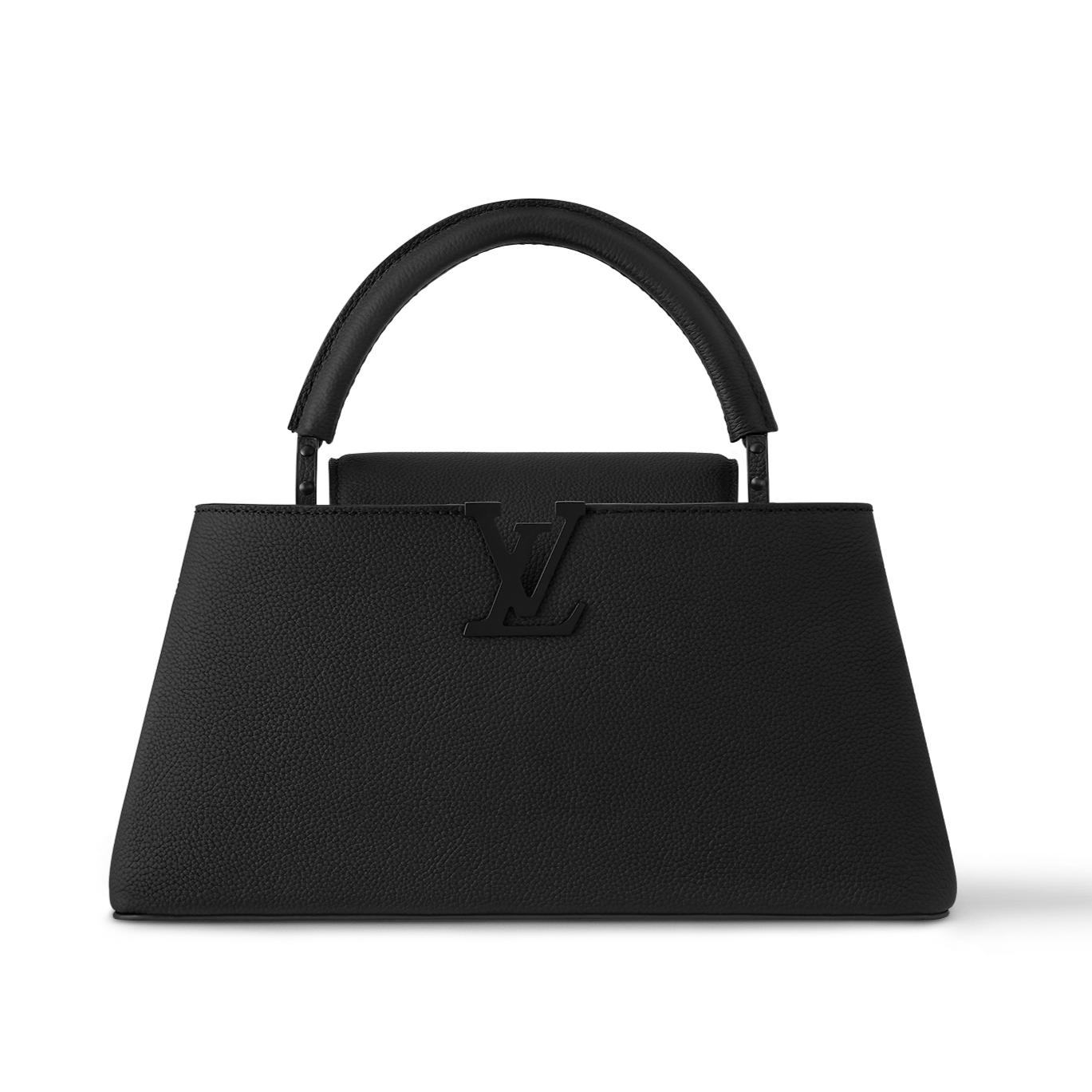 LOUIS VUITTON Capucines EAST WEST Midnight Black