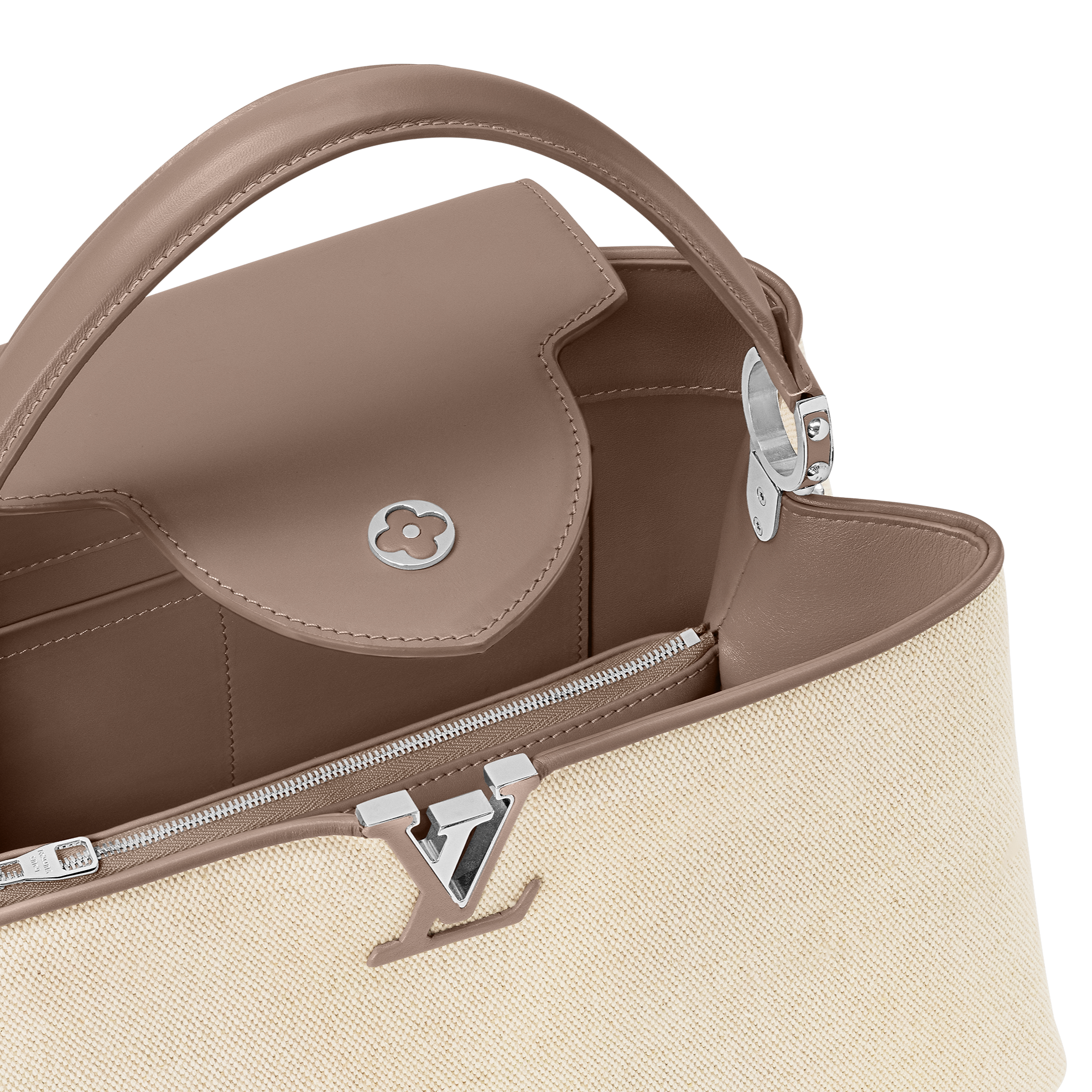 LOUIS VUITTON Capucines  Coffee