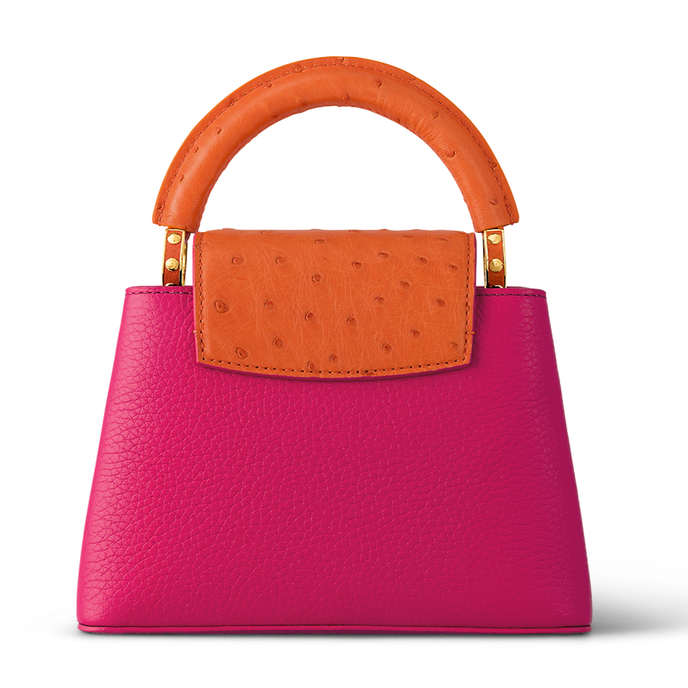 LOUIS VUITTON Capucines BB MNII ROSE