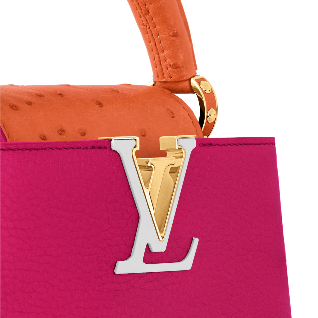 LOUIS VUITTON Capucines BB MNII ROSE