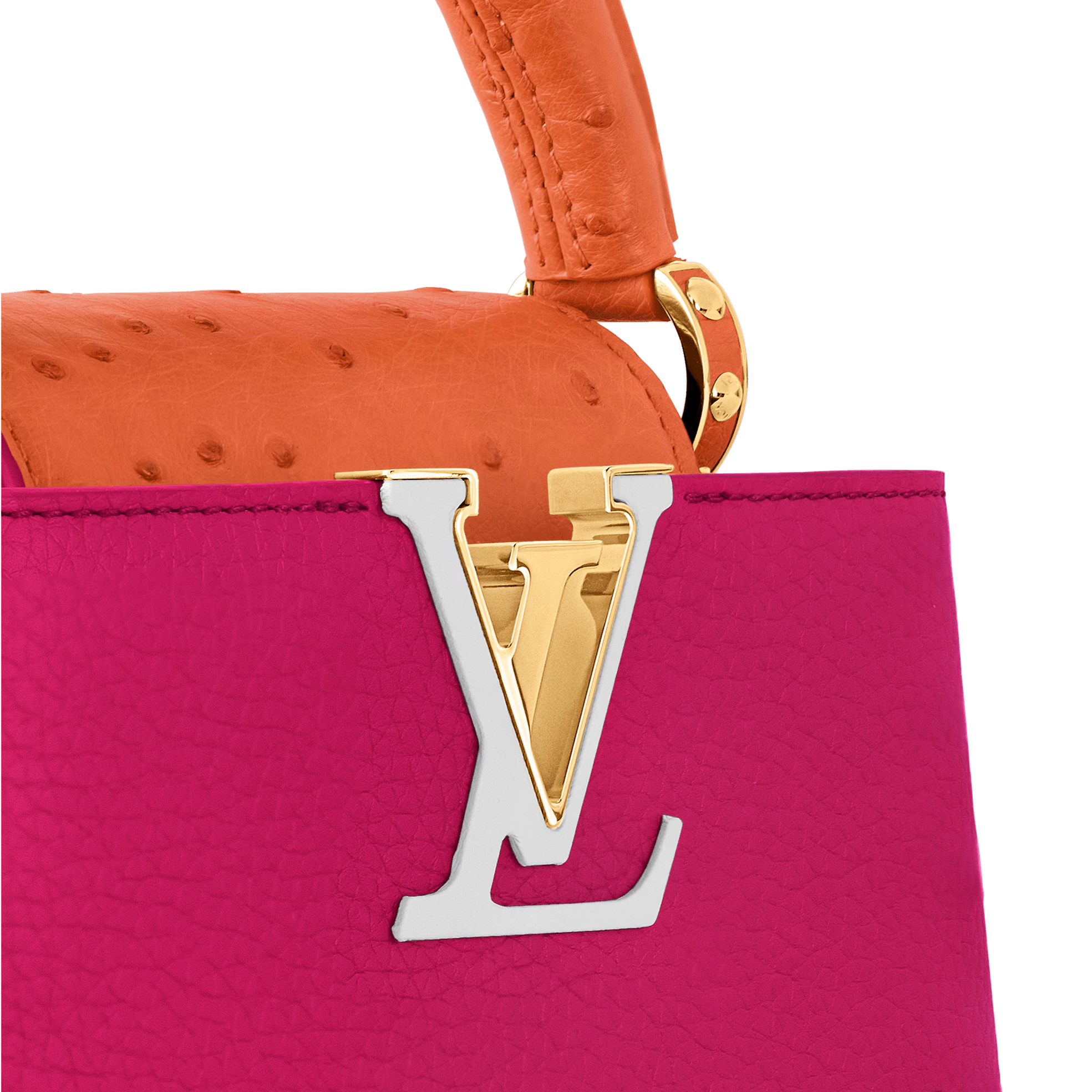 LOUIS VUITTON Capucines BB MNII ROSE