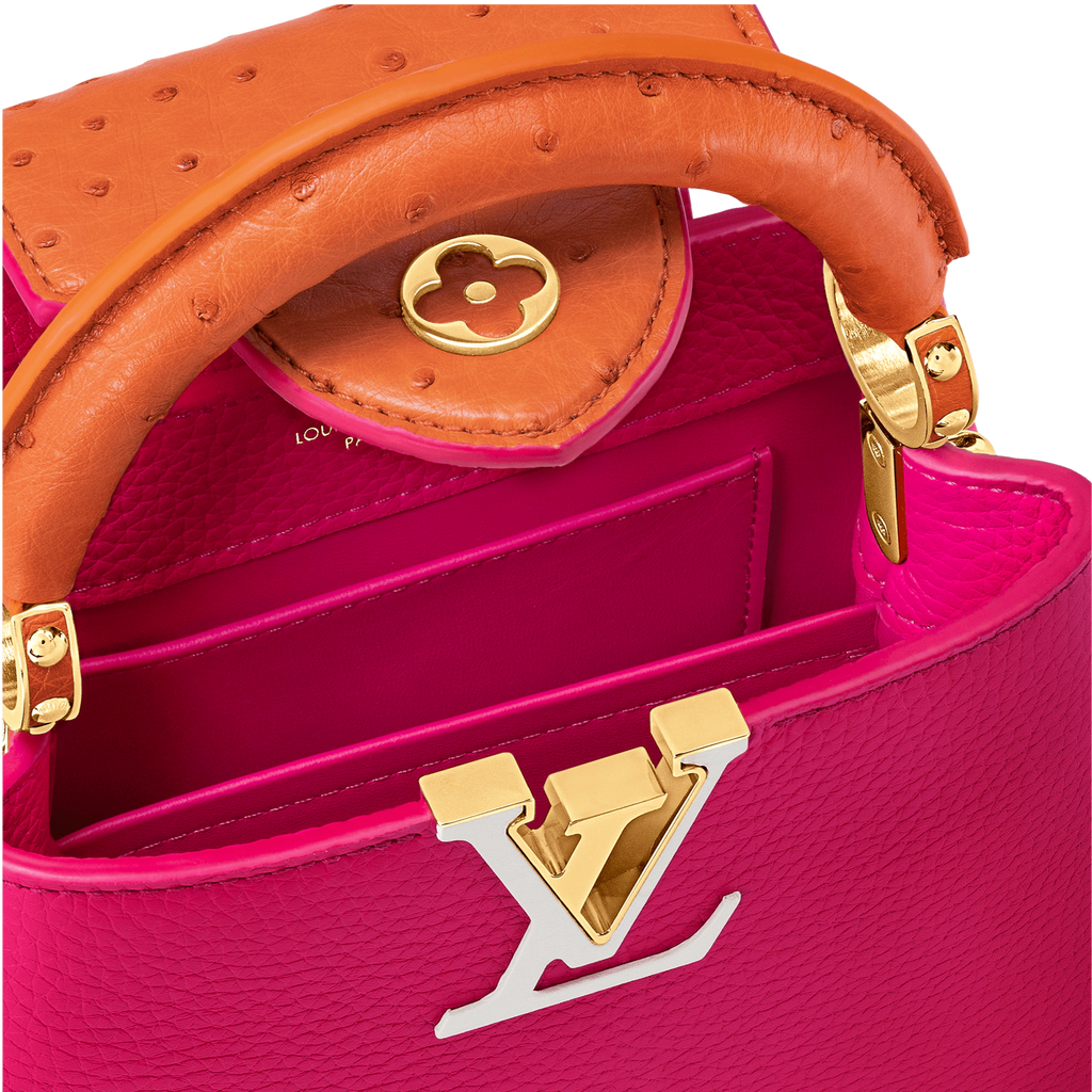 LOUIS VUITTON Capucines BB MNII ROSE