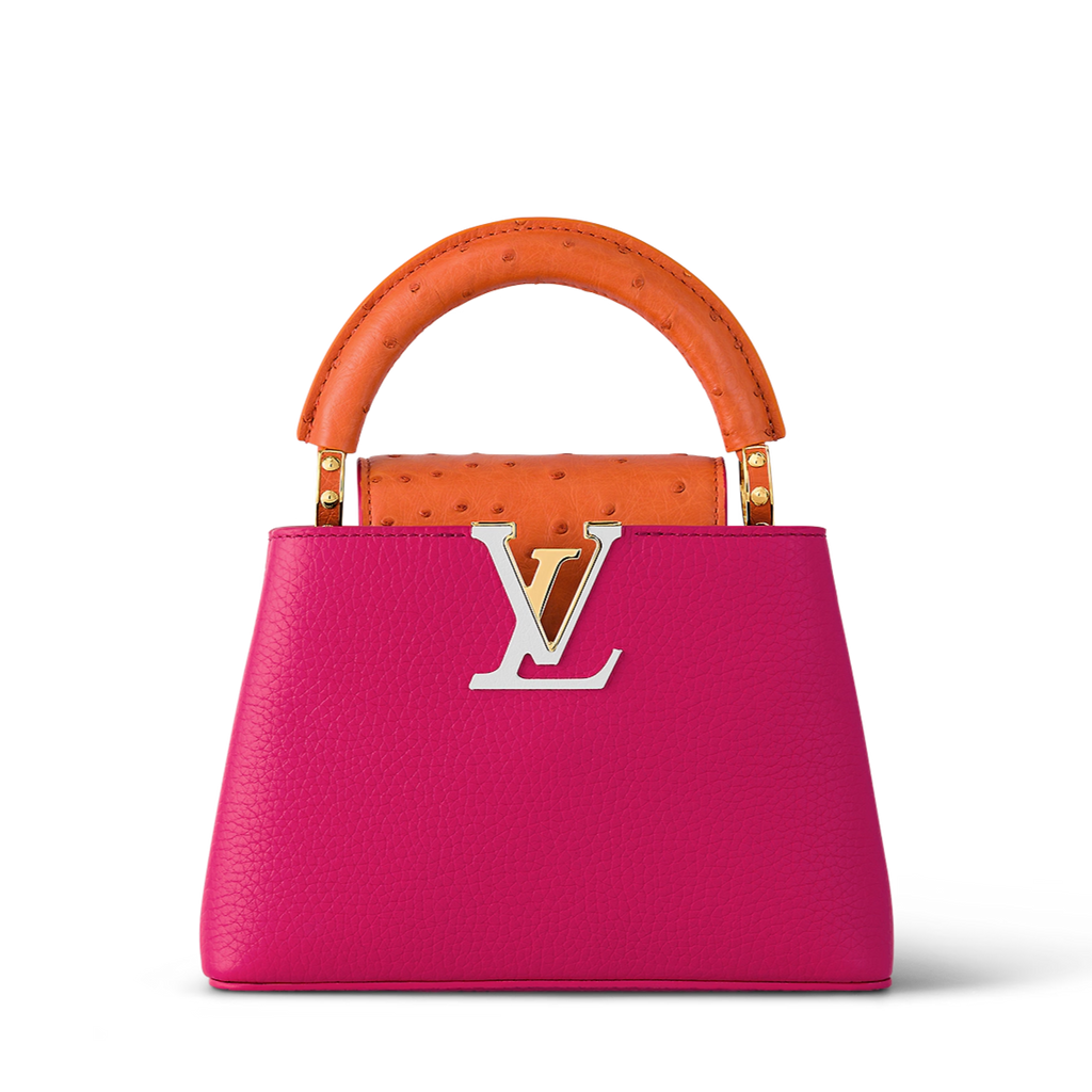 LOUIS VUITTON Capucines BB MNII ROSE