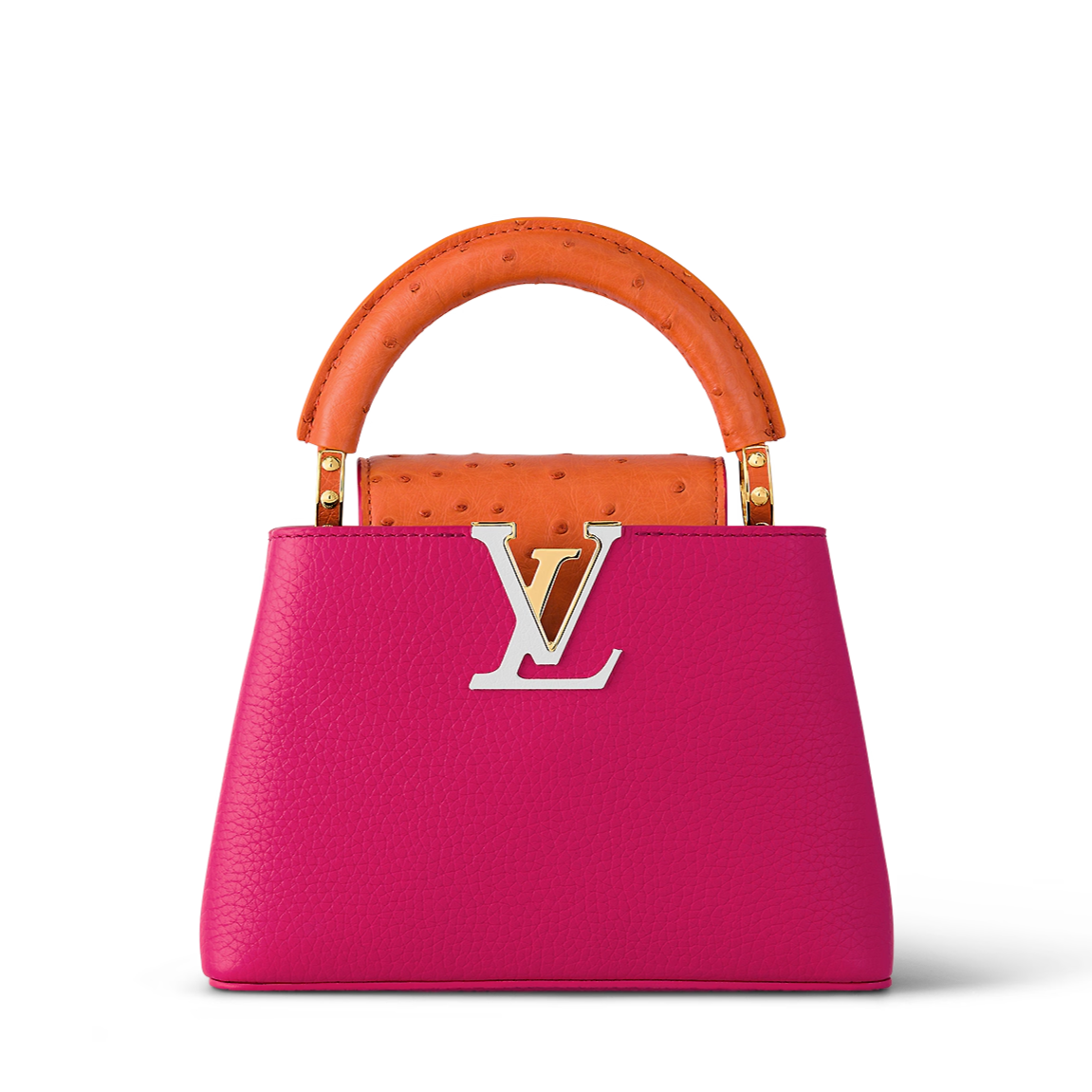 LOUIS VUITTON Capucines BB MNII ROSE