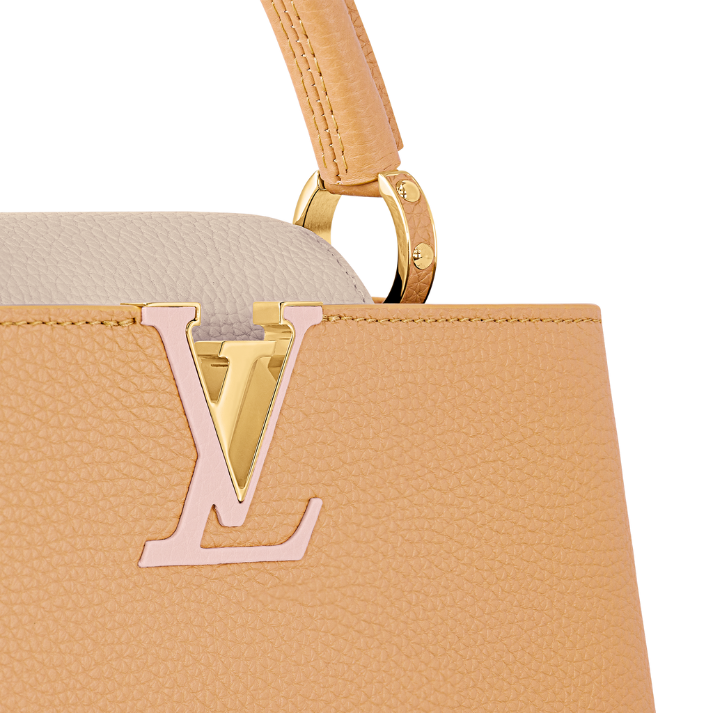 LOUIS VUITTON Capucines BB MNII GOLDEN BROWN