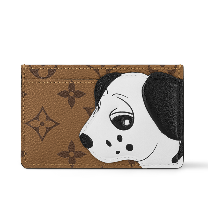 Louis Vuitton Card Holder  Brown Puppy