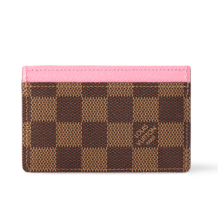 Louis Vuitton Card Holder  Brown painted edition 2