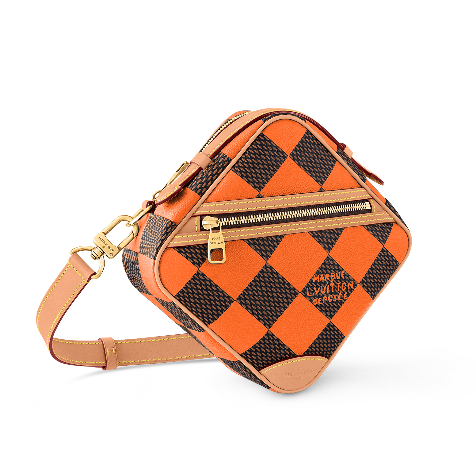 LOUIS VUITTON Chess Messenger orange